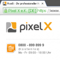 PixelX HTTPs EV Zertifikat